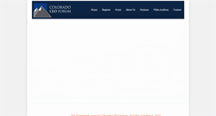 Desktop Screenshot of coloradoceoforum.com